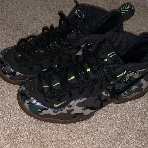 air foamposite pro prm le green camo